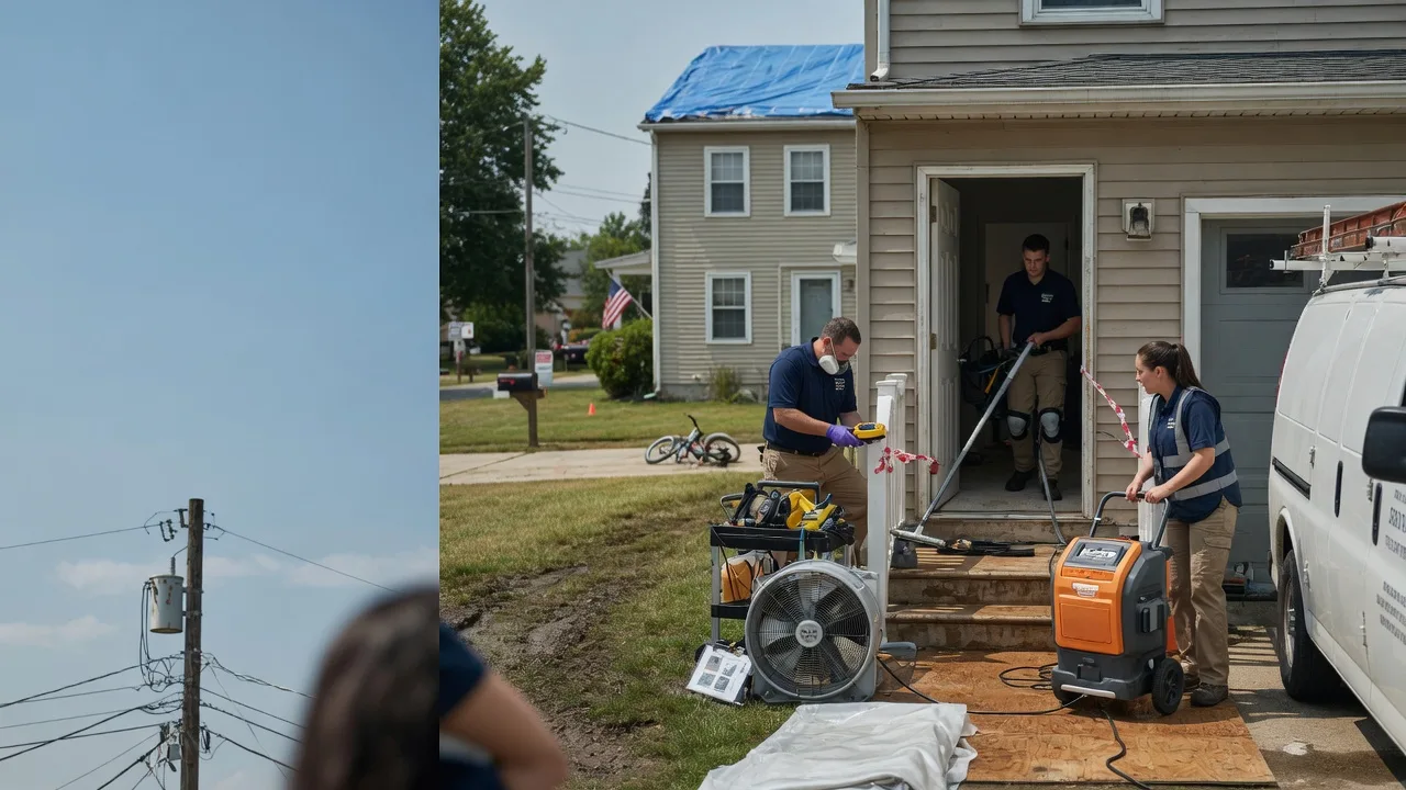 Water Damage Repair in Washington, KS near me